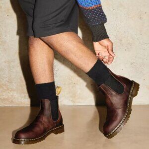 Dr. Martens 2976 Chestnut Brown Chelsea Boot, Women's 8, NWB